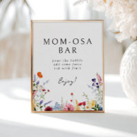 Colourful Wildflower Mum-osa Bar Downloadable