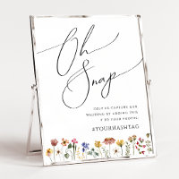 Colourful Wildflower | Oh Snap Hashtag