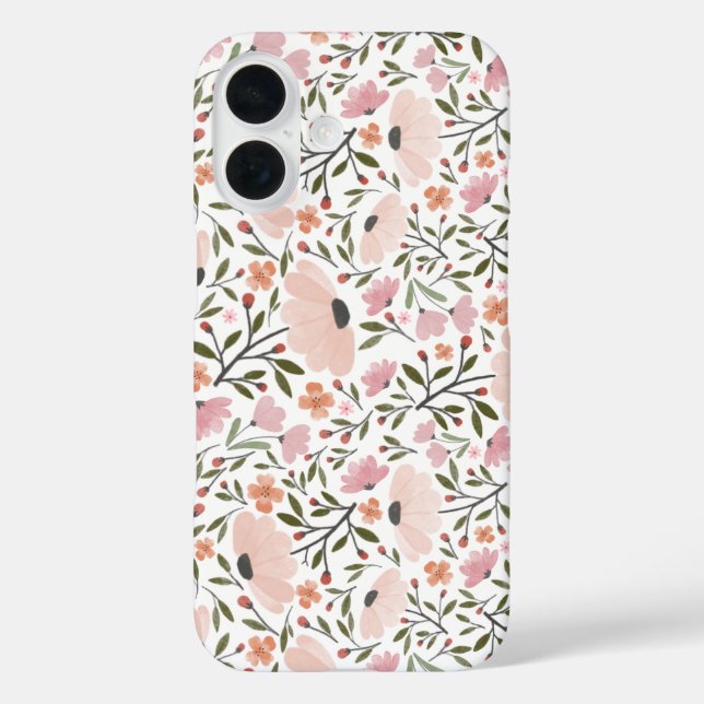 Colourful Wildflower Summer Floral Case-Mate iPhone Case (Back)