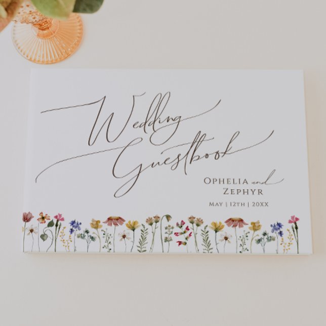Colourful Wildflower | Wedding Guestbook (Creator Uploaded)