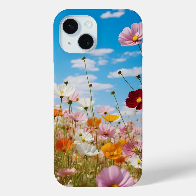 Colourful Wildflowers in Spring Case-Mate iPhone Case (Back)