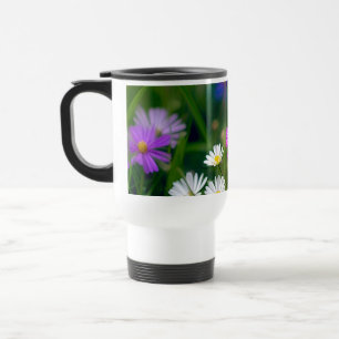 Colourful Wildflowers in The Field-17260 Travel Mug