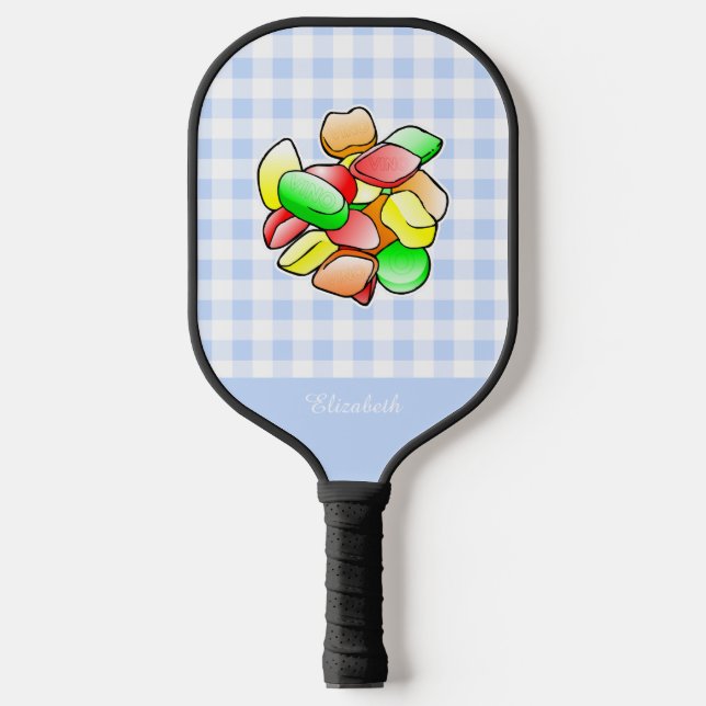 Colourful Wine Gums Pickleball Paddle (Front)