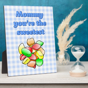 Colourful Wine Gums Plaque