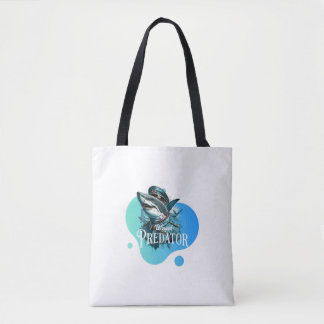 Colourful Winged Predator Shoulder Tote Bag