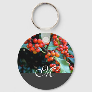 colourful winter gift key ring