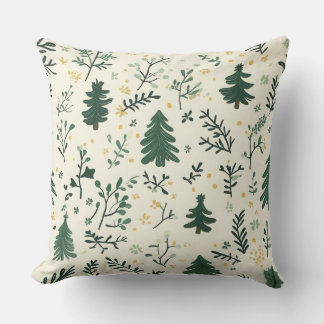Colourful Winter Magic – Festive Christmas Design Cushion