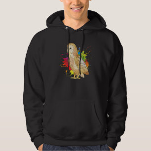 Colourful Wise Bird Owl  Forest Animal Owl 1 Hoodie