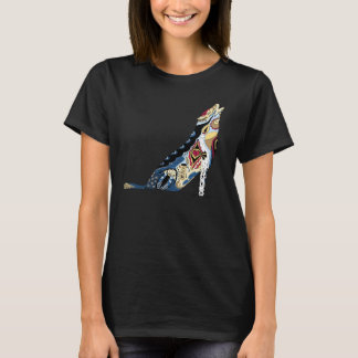 Colourful Wolf T-Shirt