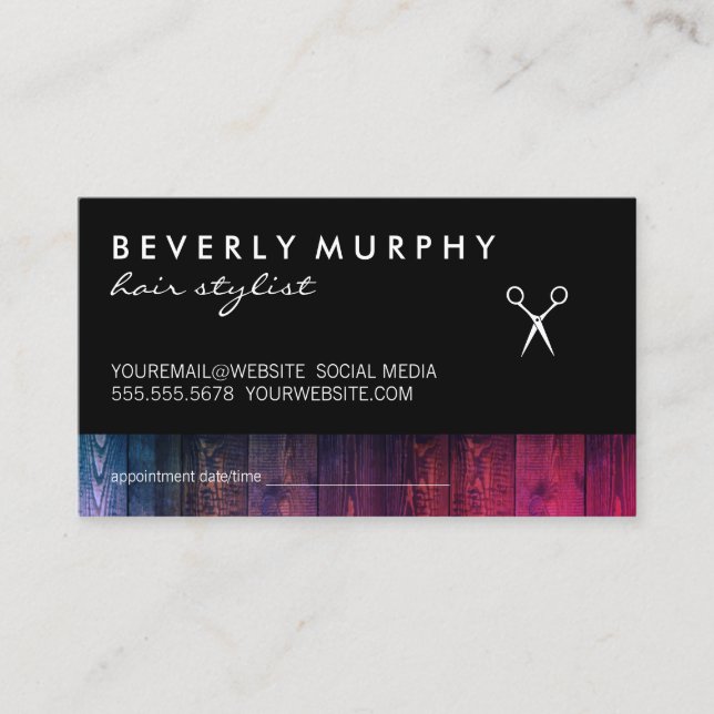 Colourful Wood / Appointment (Front)