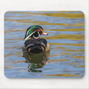Colourful Wood Duck Mouse Pad