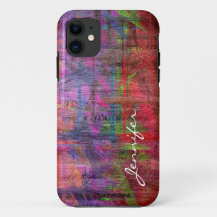 Colourful Wood Grain Texture #3 Case-Mate iPhone Case