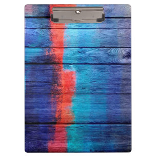 Colourful Wood Vintage Clipboard