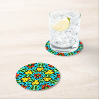 Colourful Wooden Balls Pattern
