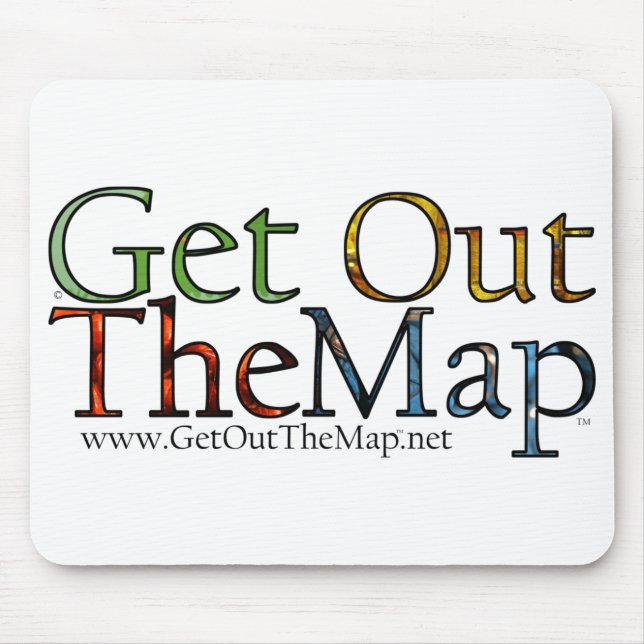 Colourful Words mousepad (Front)