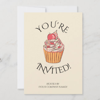 Colourful Work Milestone Celebration Invitation