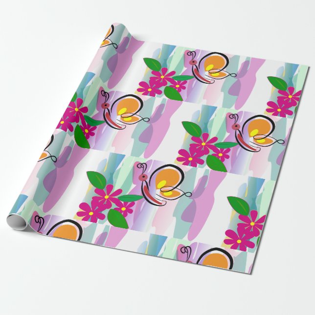 colourful  wrapping paper (Unrolled)