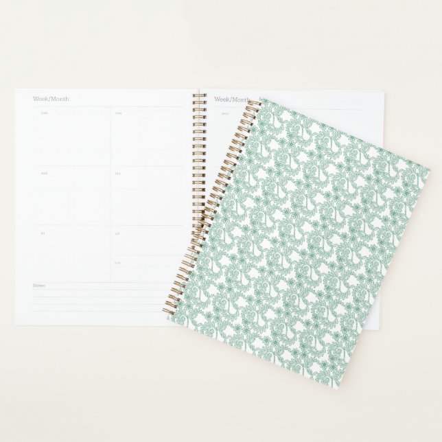 Colourful wrapping paper with a repeating pattern  planner (Display)