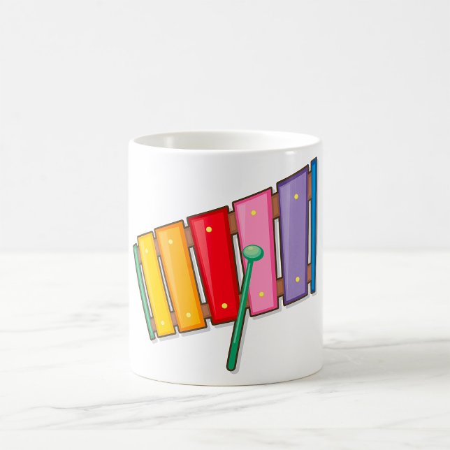 Colourful Xylophone Instrument Coffee Mug (Creator Uploaded)