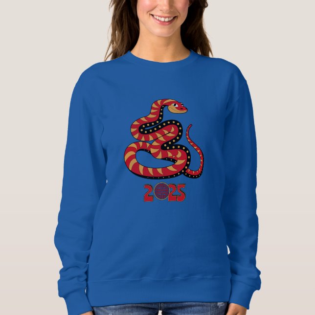 Colourful Year of the Snake Sweatshirt (Front)