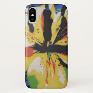 Colourful yellow black and red abstract  Case-Mate iPhone case