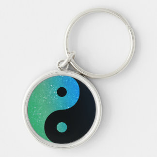 Colourful Yin Yang Keychain 1