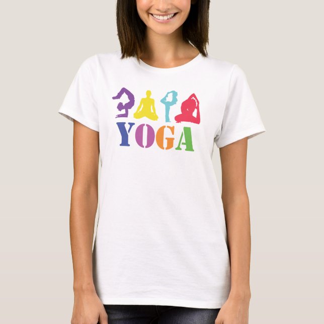 Colourful Yoga Design Top (Front)