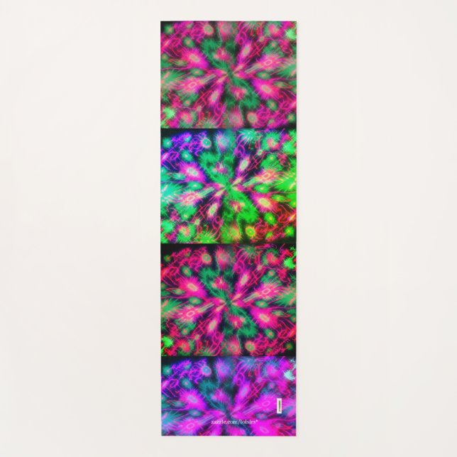 Colourful Yoga Mat (Front)