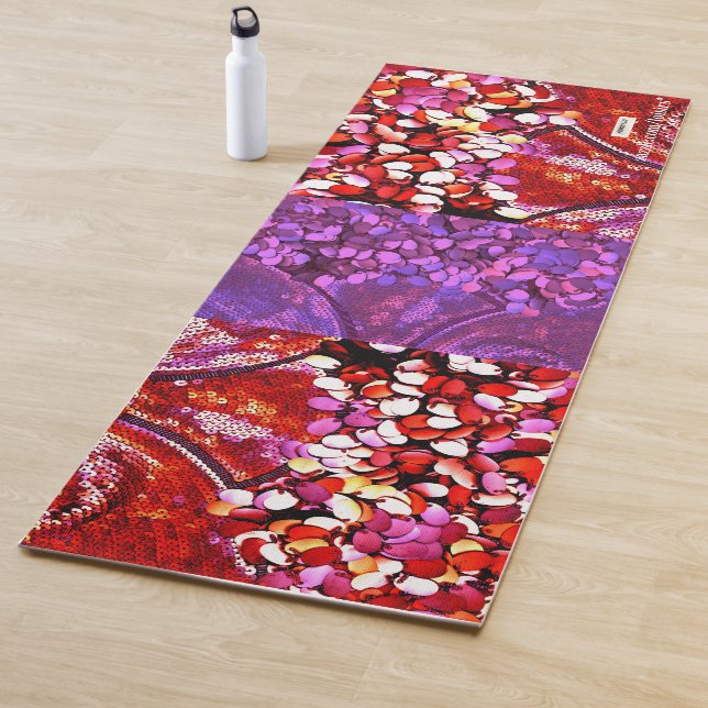 Colourful Yoga Mat (In Situ)