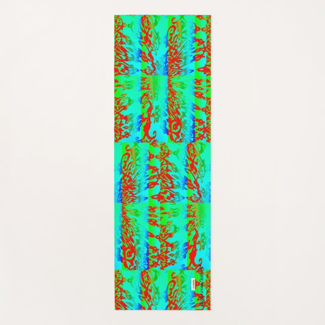 Colourful Yoga Mat (Front)