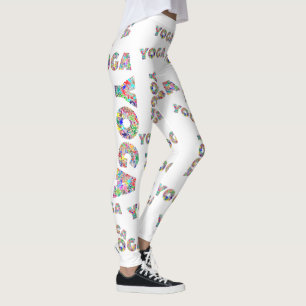 Colourful Yoga Women's Workout Walking Leggings