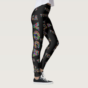 Colourful Yoga Women's Workout Walking Leggings