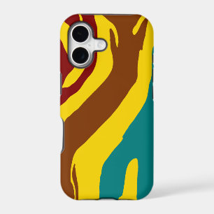 Colourful zebra stripes