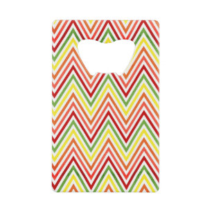 Colourful Zigzag Chevron Pattern