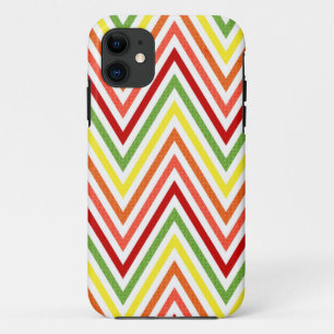 Colourful Zigzag Chevron Pattern Case-Mate iPhone Case