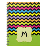 Colourful Zigzag Pattern Add Name