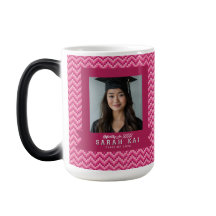 Colourful Zigzag Pattern Grandaughter Graduation