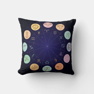 Colourful Zodiac Cushion