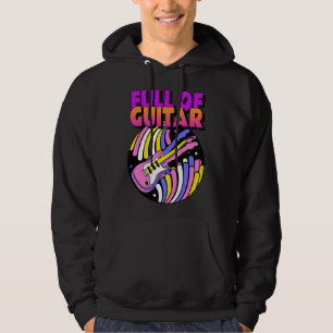 Colourfull Full Of Guitar Hoodie