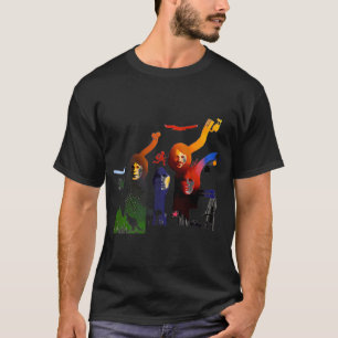 Colourfull-portrait-Aba T-Shirt
