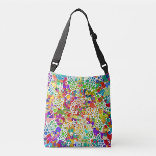 Colourfully Dots Spirals Hand Painting 2 Crossbody Bag