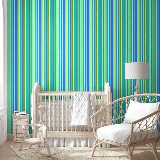 Colourfully Stripes and Lines 2b Wallpaper (Kids)