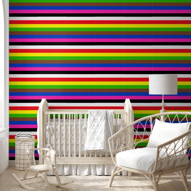 Colourfully Stripes and Lines 7 Wallpaper (Kids)