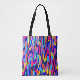 Colouring Book Abstract Tote Bag
