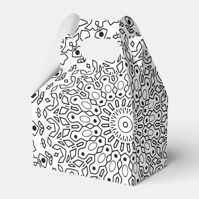 Colouring book, colouring book antistress favour box (Front Side)