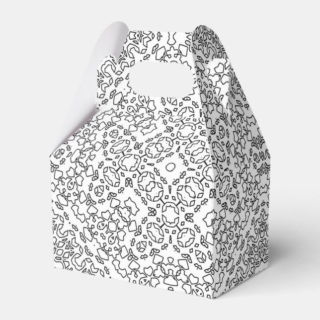 Colouring book, colouring book antistress favour box (Front Side)