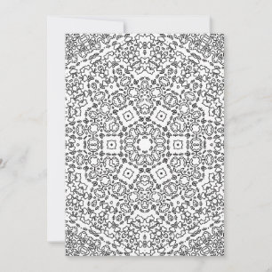 Colouring book, colouring book antistress holiday card