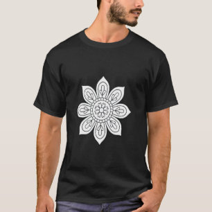 Colouring Book Flower T-Shirt