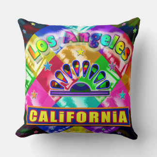 "Colouring Los Angeles 4" Pillow