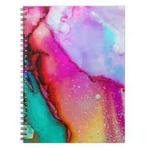 Colouring Mashup Spiral Notebook